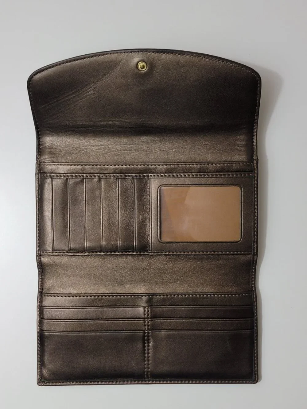 Coach checkbook wallet